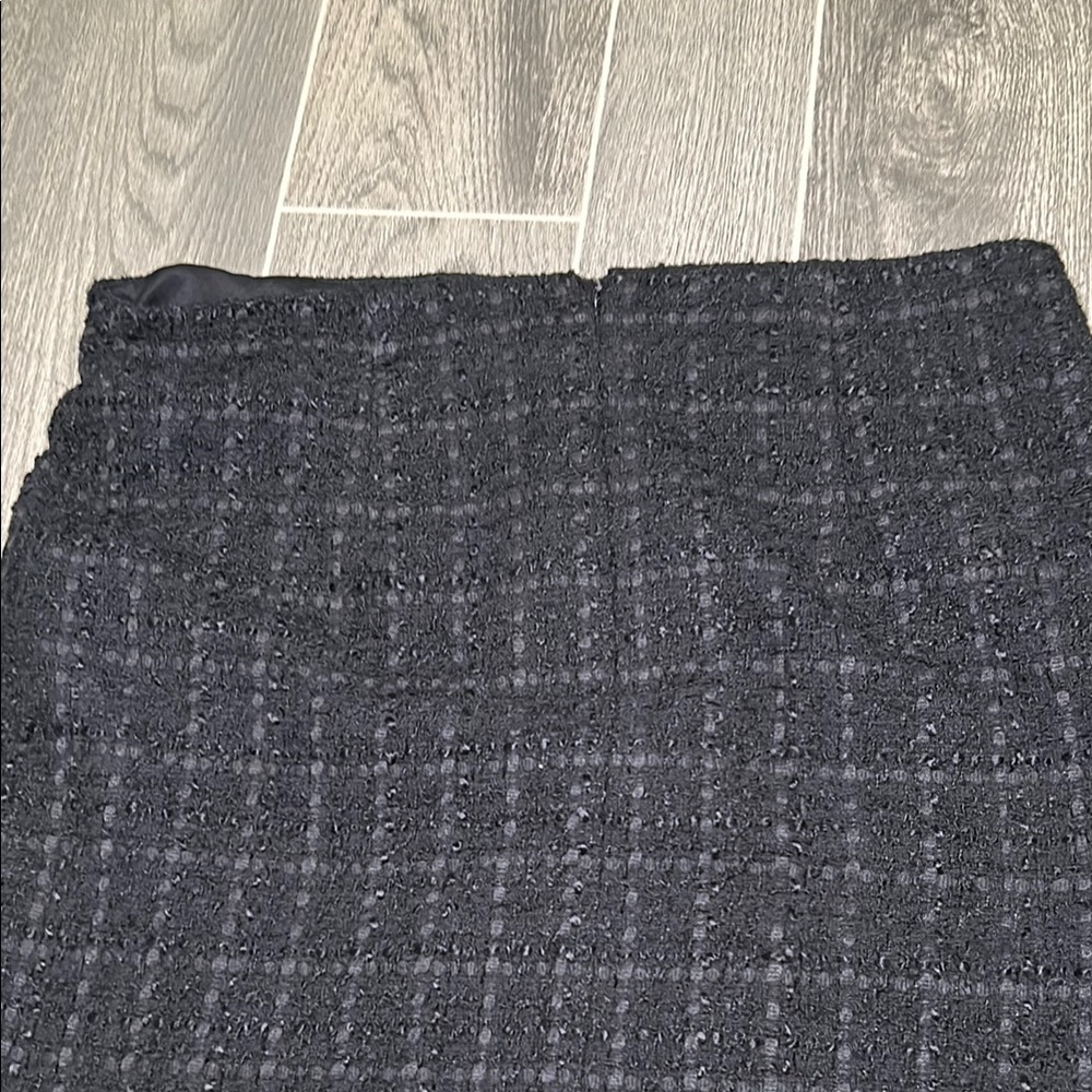 Ann Taylor Black Tweed Pencil Skirt - Picture 7 of 10